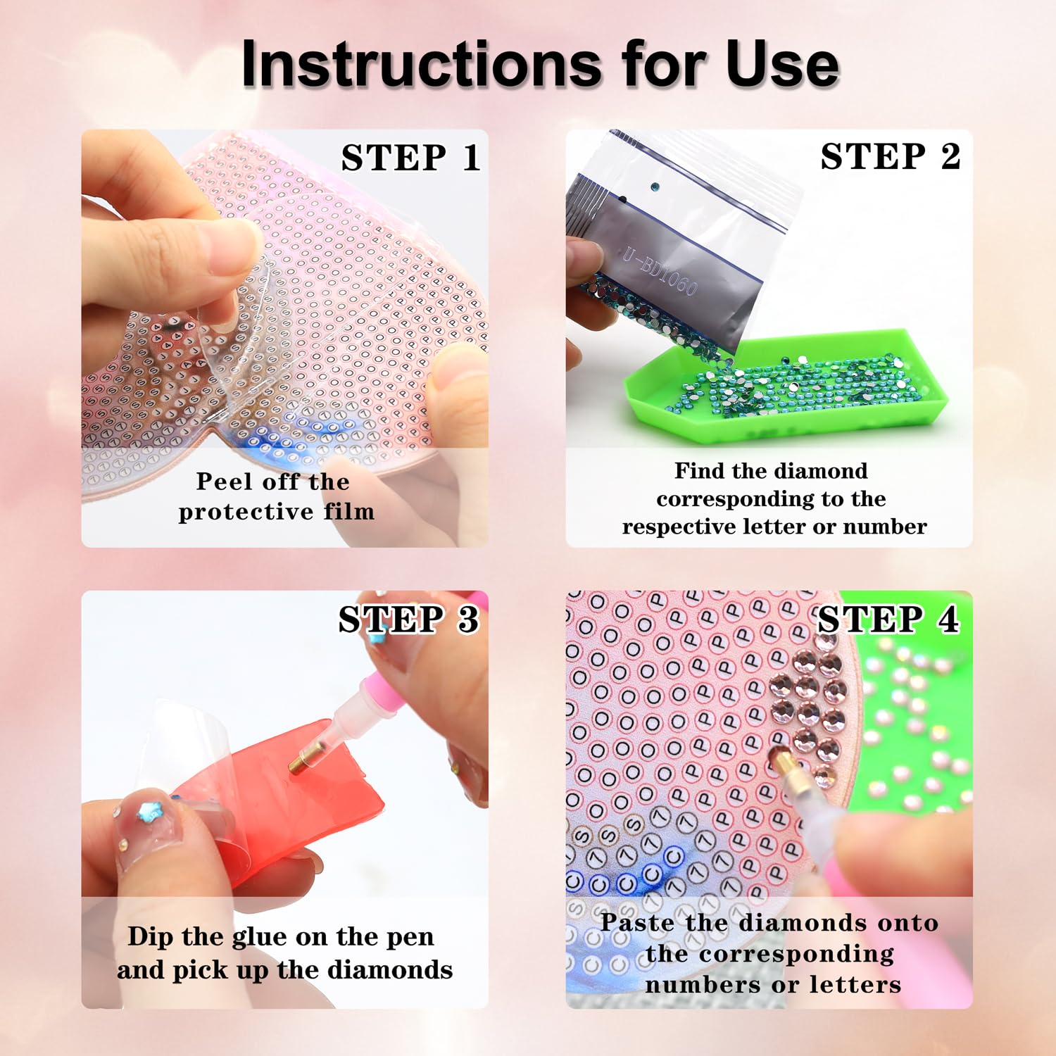 Diamond Painting Bookmarks Kit - 4PCS DIY Taylor Swift Inspired Book Lovers Gifts for Women Adults | Perfect for Reading, Scrapbooking & Crafting