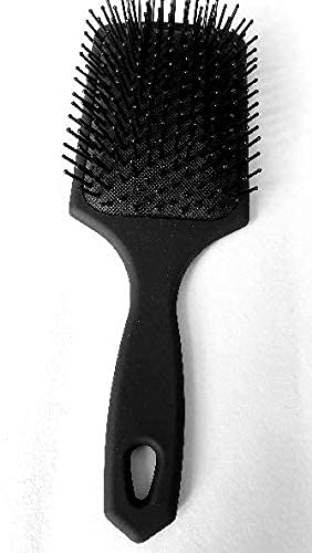 **KHUSHI Large Square Air Cushion Paddle Hair Brush with Ball Tip Bristles - Detangling Brush for Wet & Dry Hair, Men & Women, Long, Thick, Curly Hair - Perfect for Styling, Smoothing & Reducing Breakage at Home or Salon**