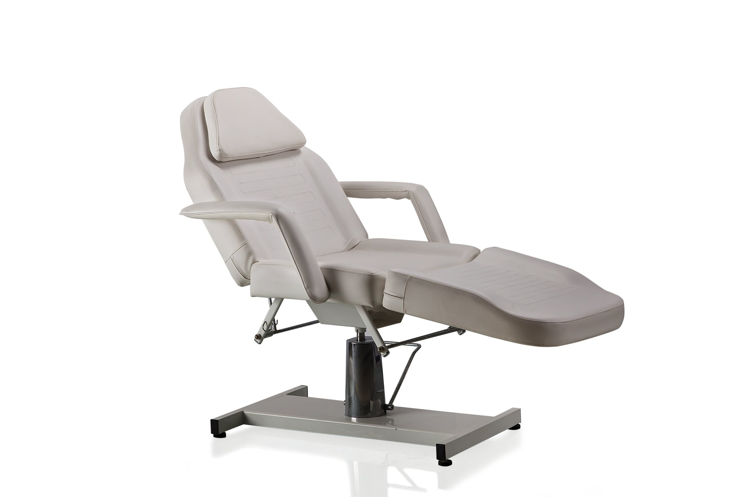 Professional White Facial Massage Table Bed Chair for Spa & Salon - Adjustable Beauty Salon Equipment for Facial Treatments, Massage Therapy & Skin Care Procedures | Perfect for Estheticians, Dermatologists & Home Use