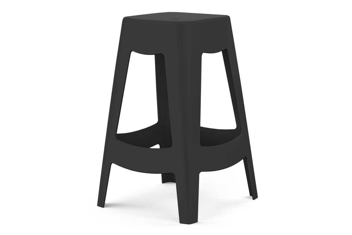 Claudio Counter and Kitchen Stool - 27 Inch Seat Height Bar Stool for Home, Restaurant & Cafe - Modern Durable Counter Height Stool for Kitchen Island, Breakfast Bar & Dining Area