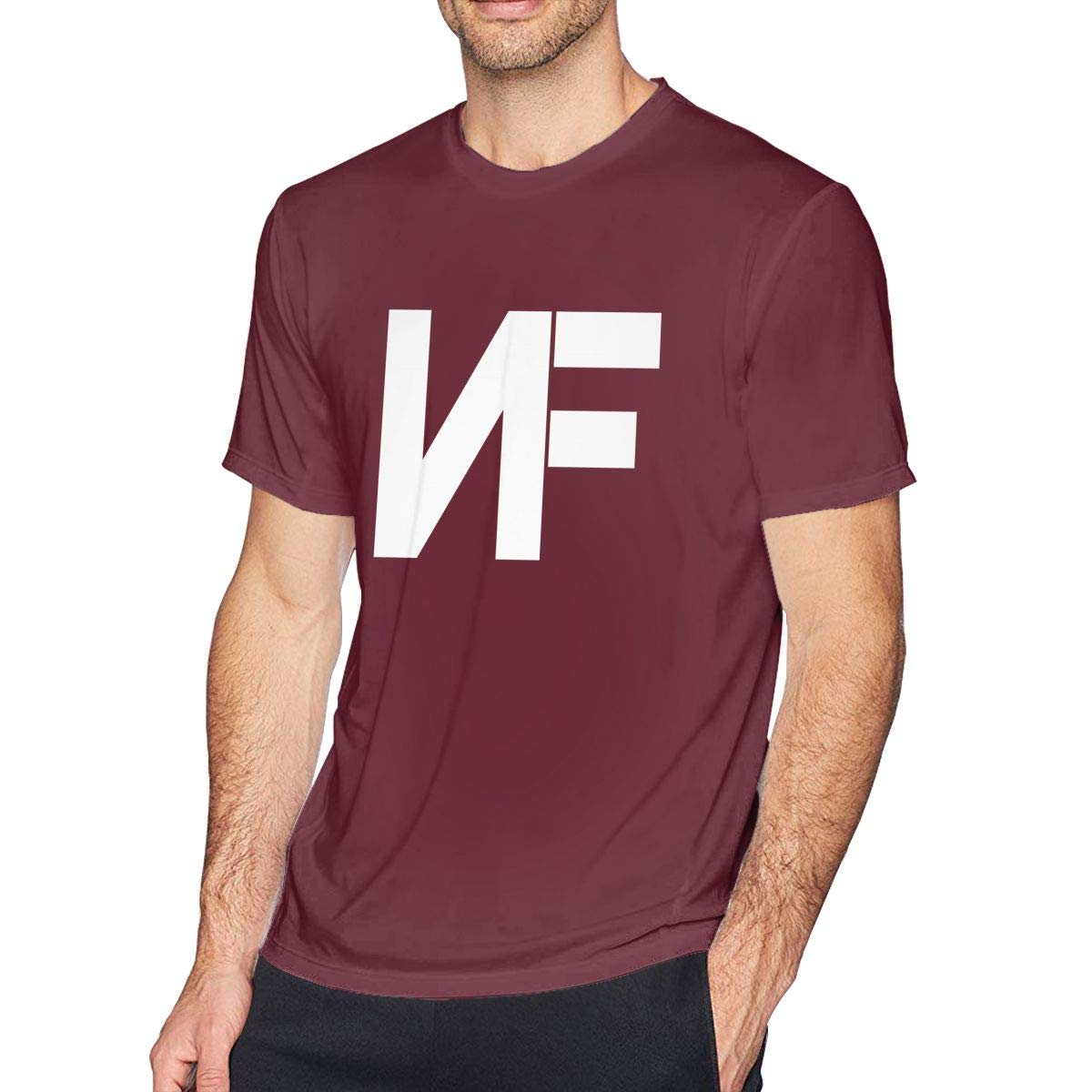 ATRXZ Men's NF Rapper Logo Fan T-Shirt - Graphic Tee for Men, Hip Hop Music Merchandise - Perfect for Concerts, Streetwear & Casual Outfits