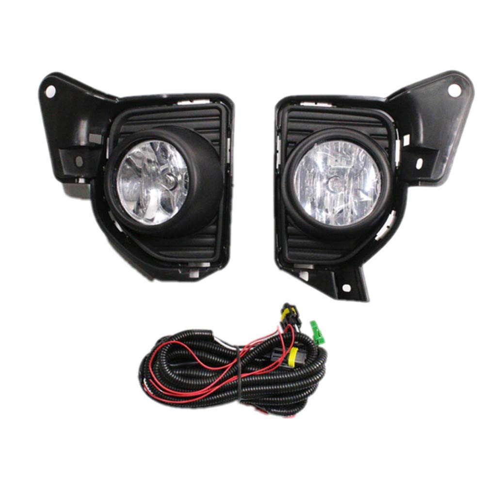 Toyota Hiace 2014-2018 Fog Light Kit - 4300K Halogen Fog Lamp Assembly with Cover, Wiring Harness & Switch | Perfect for Night Driving & Off-Road Adventures
