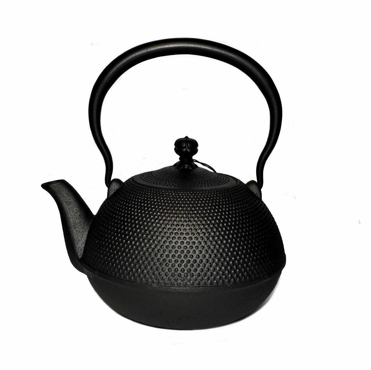 Premium Japanese Nambu Ironware Oigen Tetsubin Cast Iron Teapot - Maromi Arare H-143 Model for Authentic Tea Brewing & Home Decor