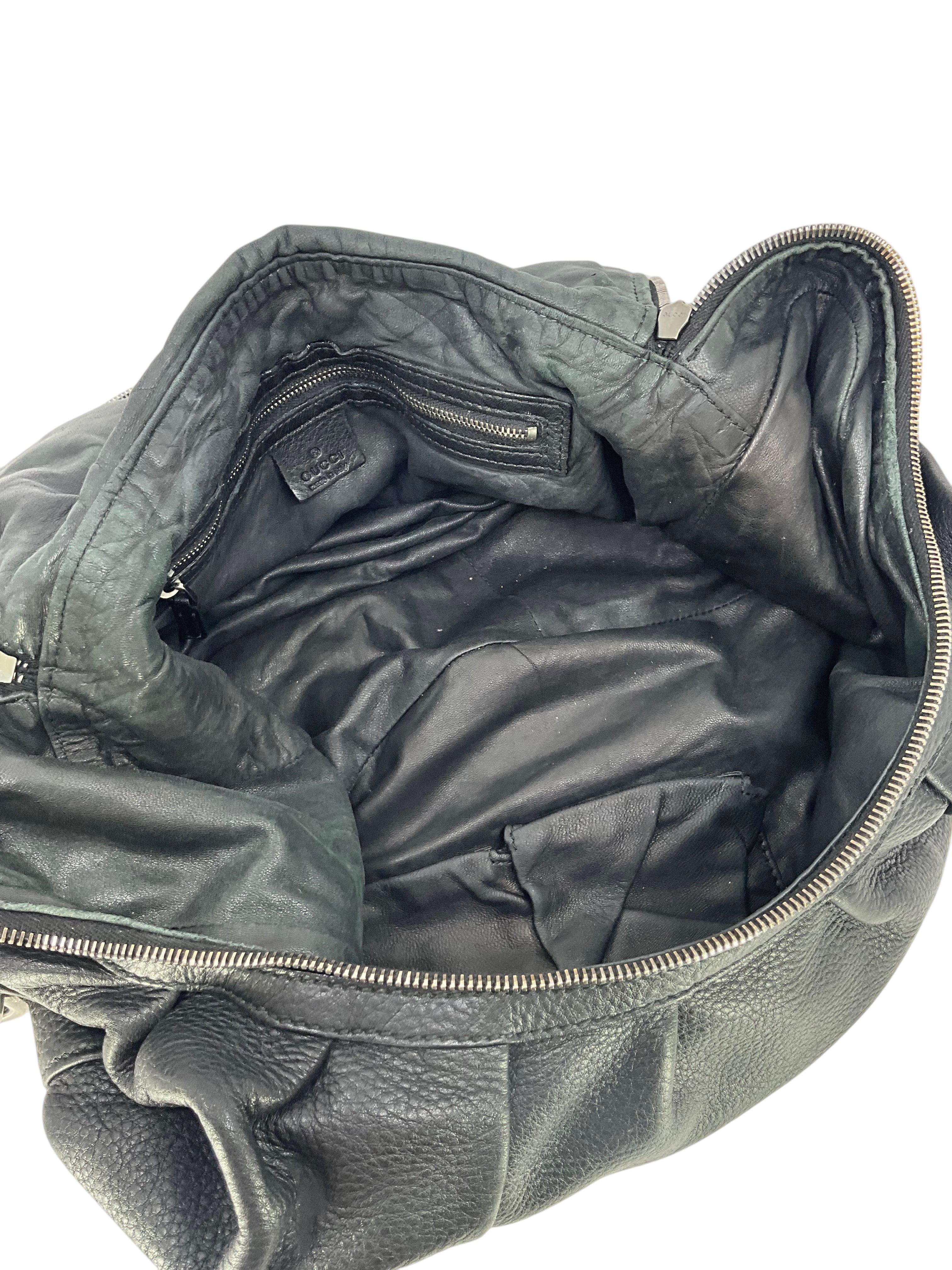Gucci Icon Bit Leather Large Hobo Bag - Luxury Designer Shoulder Bag for Women | Perfect for Work, Travel & Evening Events