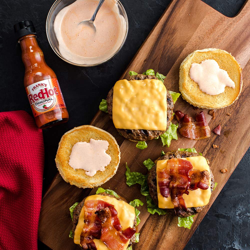 Frank's RedHot Original Cayenne Pepper Hot Sauce - 12 fl oz (354ml) Bottle - Perfect for Wings, Pizza, Burgers & More - Spicy & Flavorful Condiment