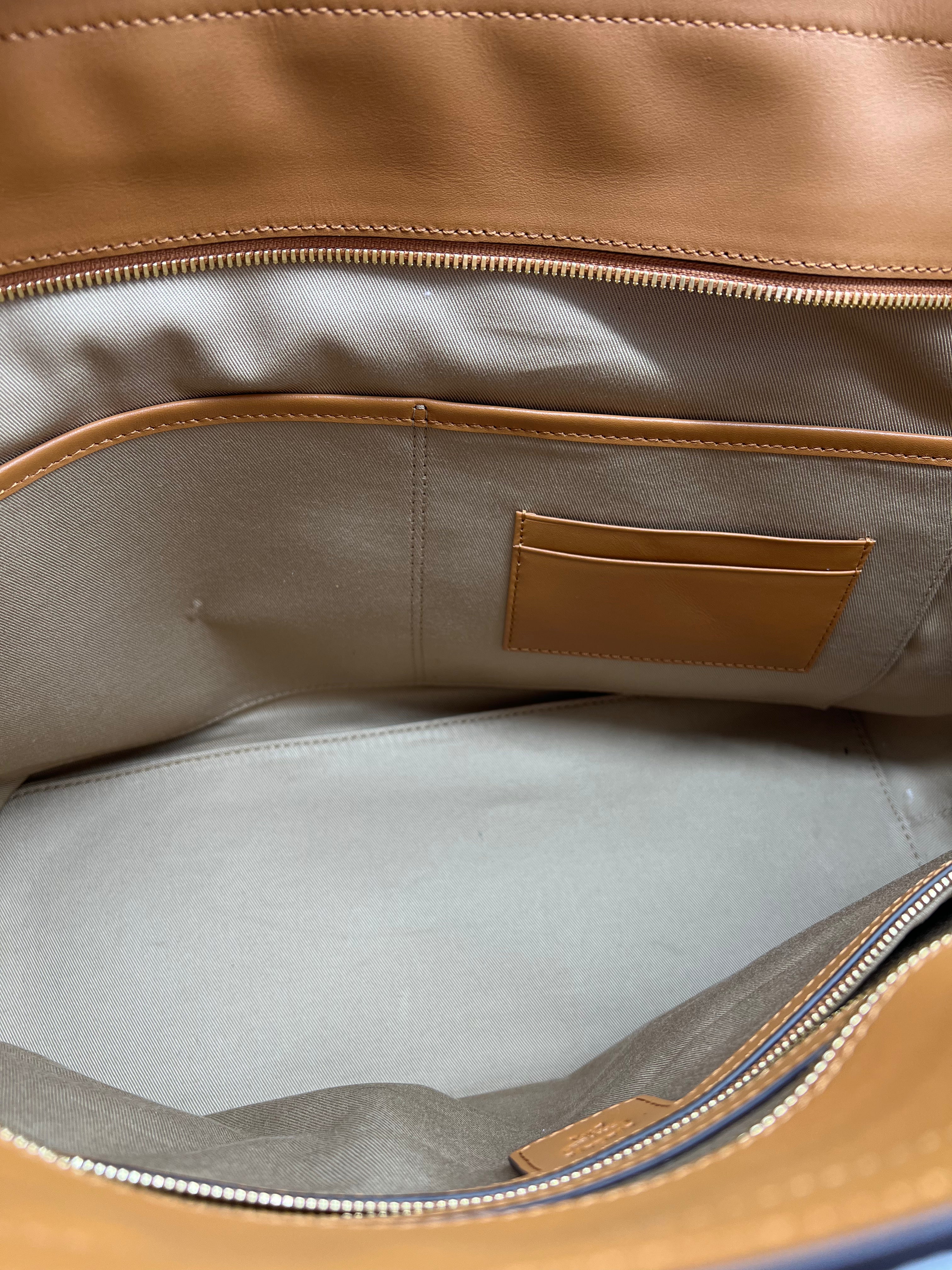 MCM Pink Medium Anya Visetos Tote Bag for Women | Stylish Designer Handbag for Work, Travel & Everyday Use