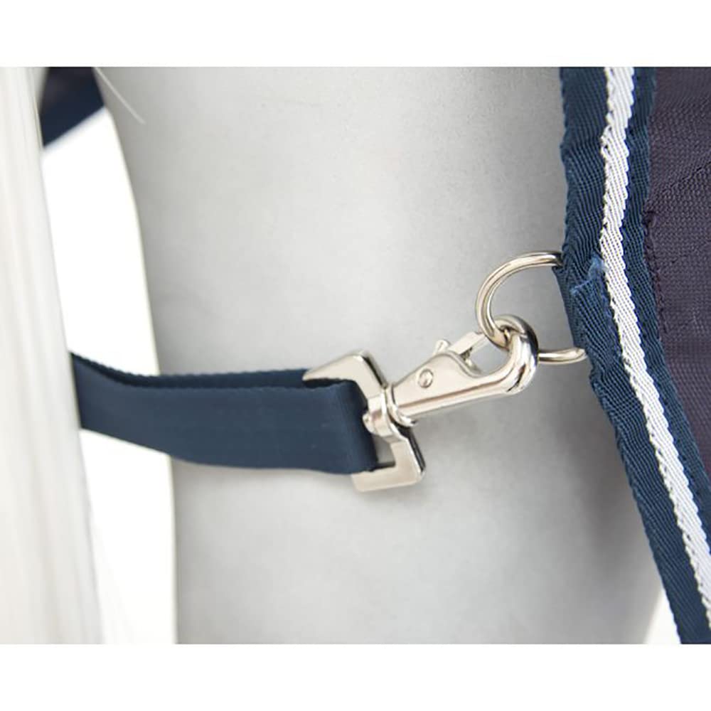 Horseware Ireland Amigo Bravo 12 Heavy 400g Turnout Blanket for Horses - Waterproof Winter Horse Rug in Navy Blue - Ideal for Cold Weather Riding, Stable Blanket & Outdoor Turnout