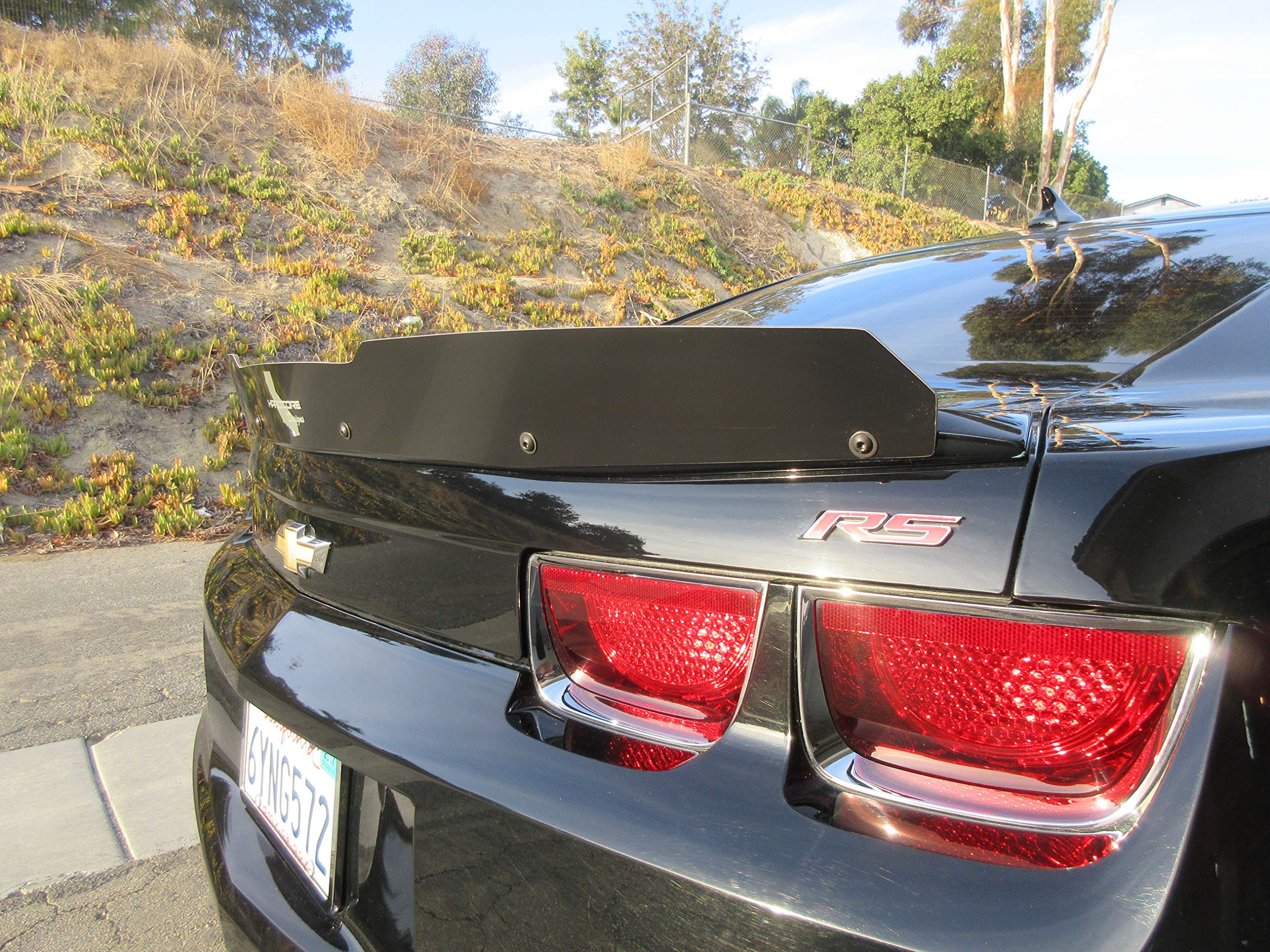 2010-2013 Camaro 5th Gen Hardcore Short Wicker Bill Spoiler - Made in USA | High-Performance Car Upgrade for Racing & Street Style