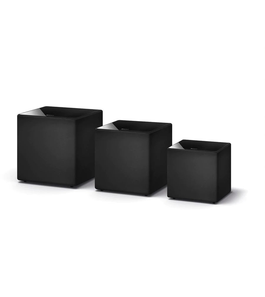 KEF Kube 12 MIE 12 Inch Powered Subwoofer - High Performance Home Theater & Music Bass Speaker for Movies, Gaming & Audiophile Listening
