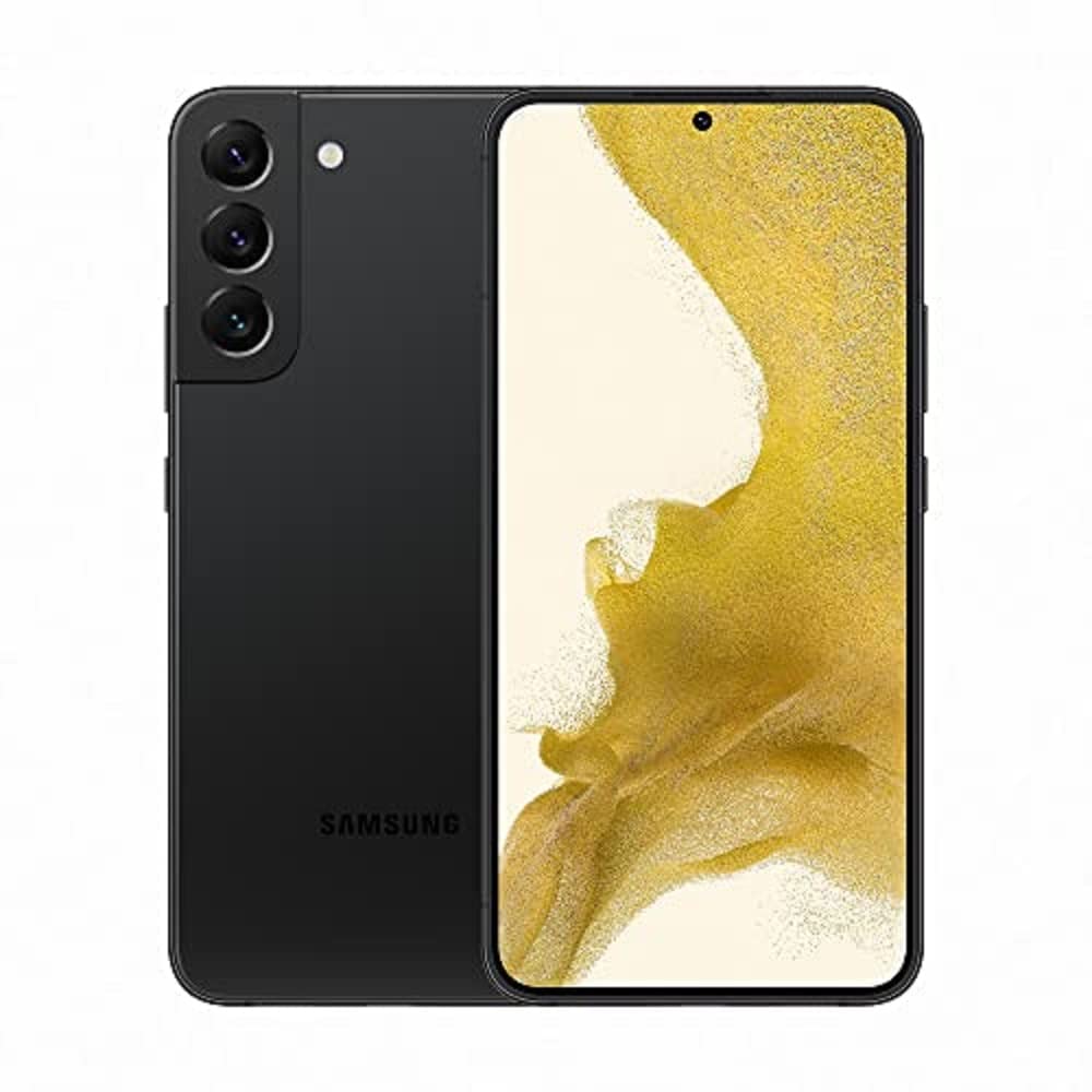 Samsung Galaxy S22+ 5G Unlocked Smartphone 128GB - Android Phone with Phantom Black Finish (Renewed) - Perfect for Streaming, Gaming & Business Use