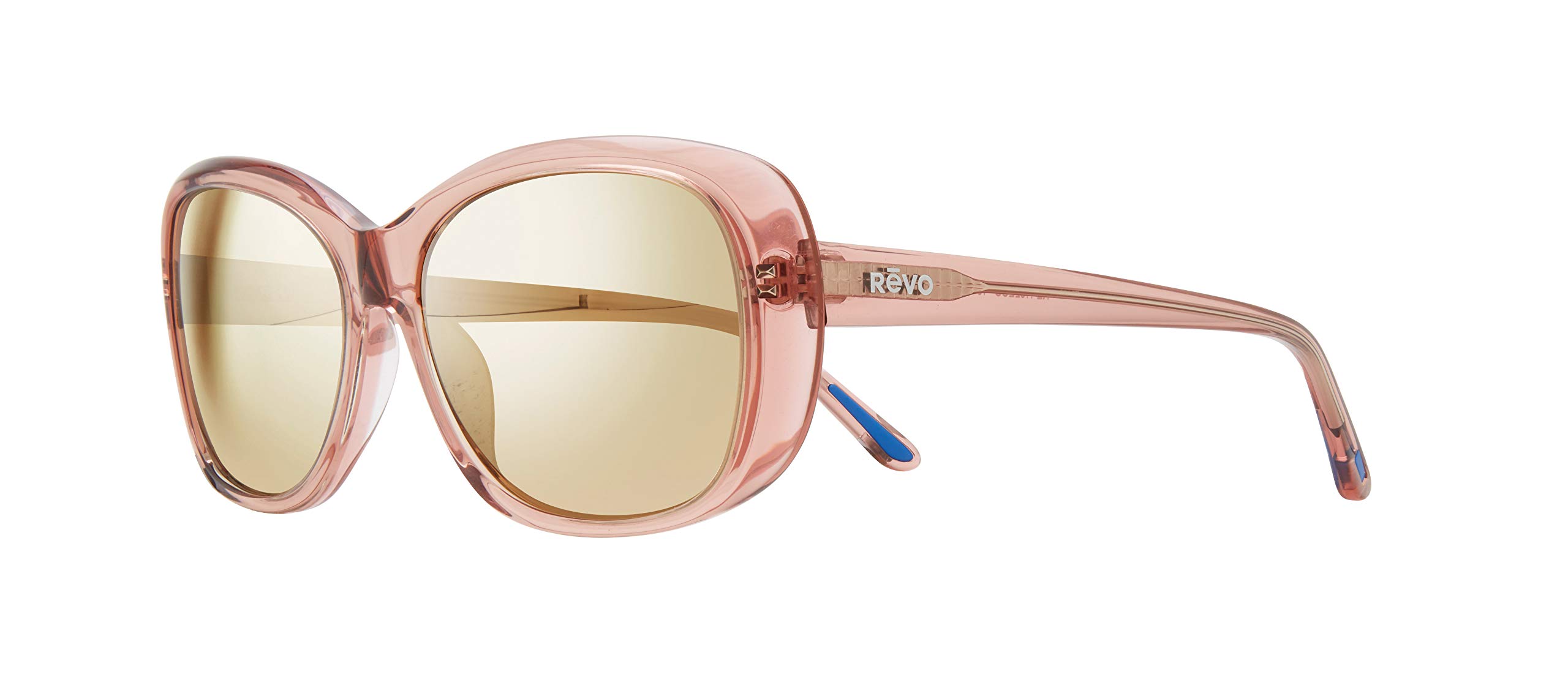 Revo Women's Round Sport Sunglasses - UV Protection Polarized Lens for Running, Cycling & Outdoor Activities