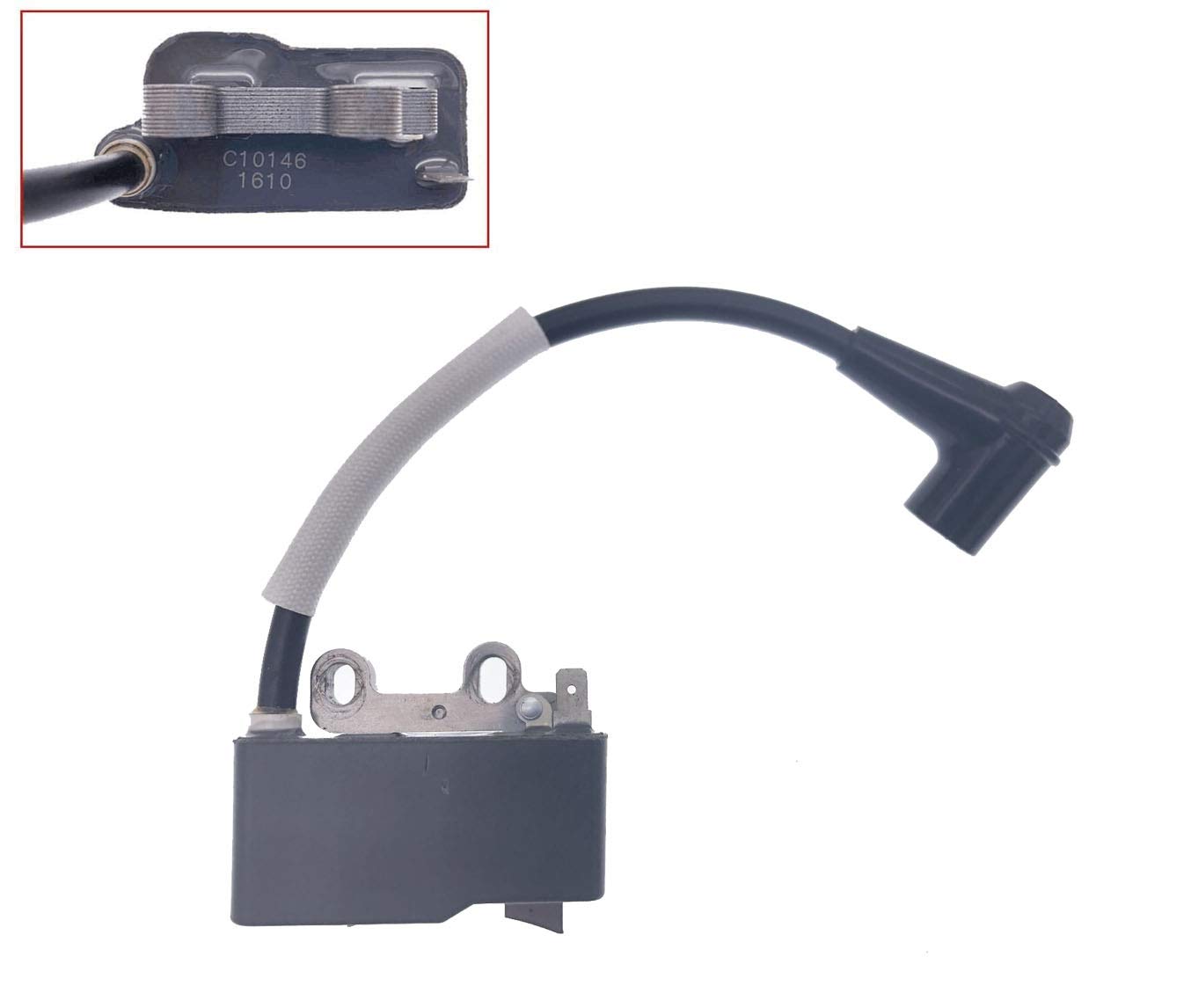 PARTSRUN SRM225 Ignition Coil Kit - Compatible with Echo PB-255LN, PB-251, PB-265, ES-255 Leaf Blowers - Replaces OEM#411000290, A411000291, ID#C10146, ZF271NEW - Perfect for Lawn Maintenance & Garden Equipment Repair