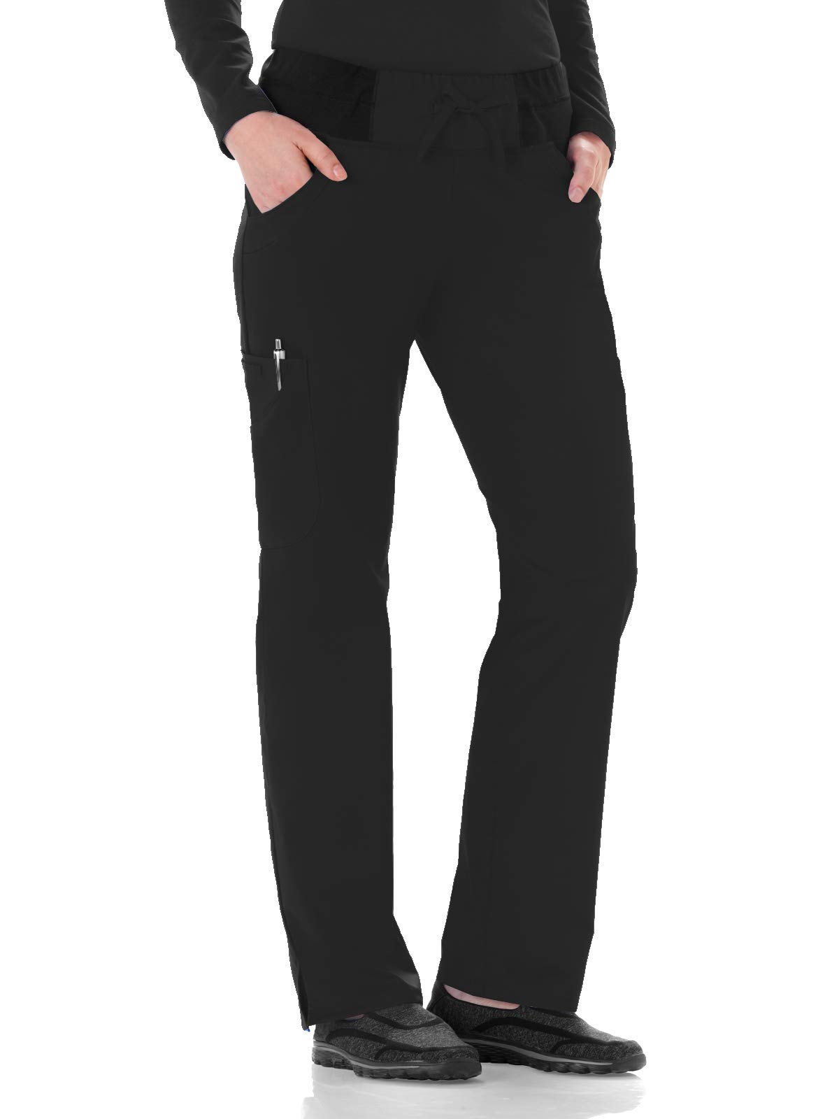 Bio Stretch 19215 Women's Comfortable Drawstring Scrub Pants - Soft Medical Uniform Pants for Nurses, Doctors & Healthcare Professionals