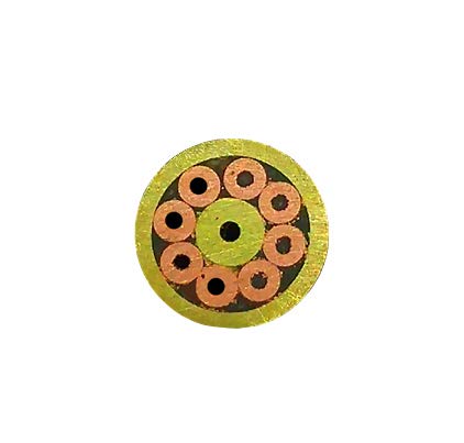 5mm Mosaic Pins for Knife Making - Brass & Copper Handle Pins for Custom Hunting Knives - Perfect for DIY Knife Handles and Blade Repair