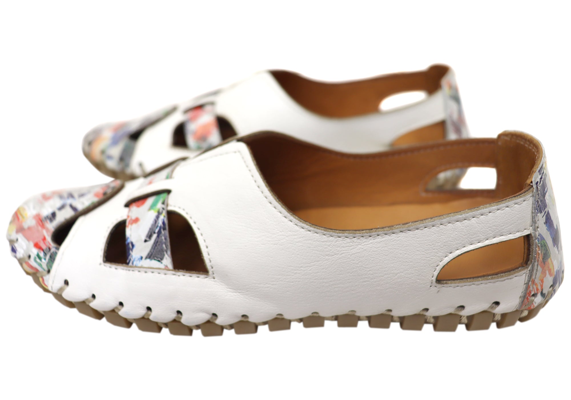Orizonte Genevieve Women's Comfortable Leather Loafers - European Style Slip-On Shoes for Work, Travel & Casual Wear