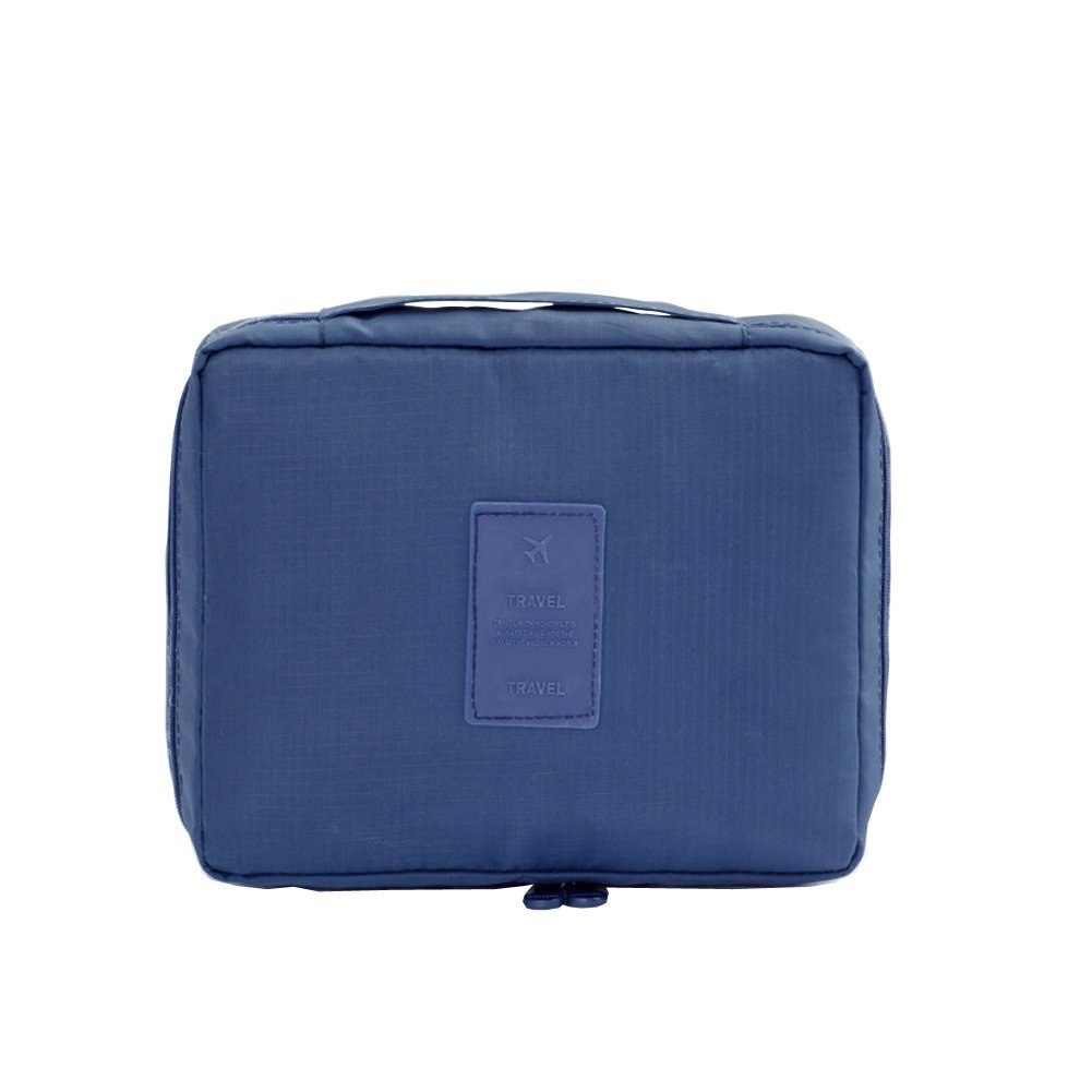 Waterproof Travel Toiletry Bag - Cosmetic Makeup Organizer Pouch for Luggage & Bathroom Storage | Perfect for Airplane, Gym & Weekend Getaways