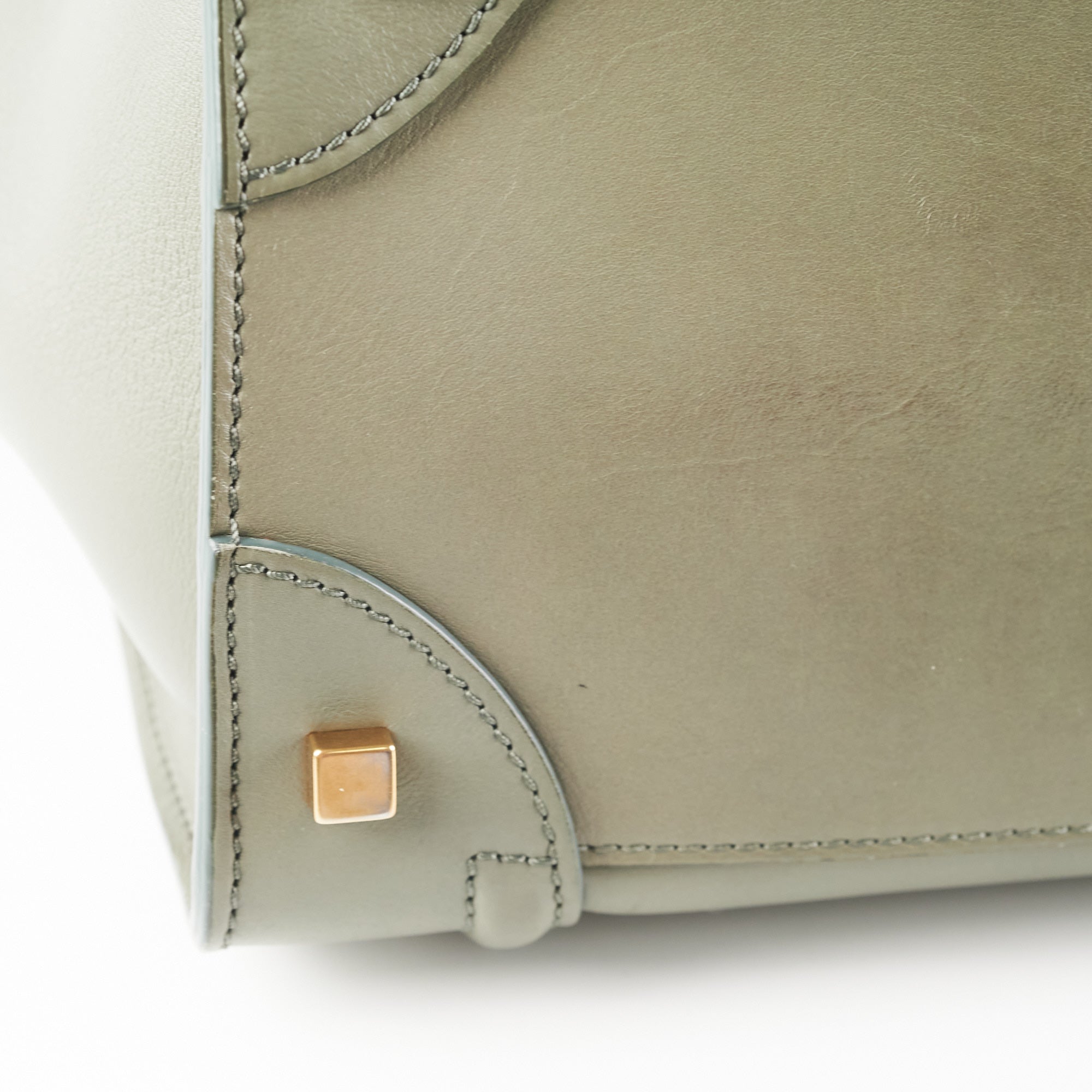 Celine Mini Luggage Bag in Grey - Stylish & Compact Handbag for Women | Perfect for Travel, Work & Everyday Use