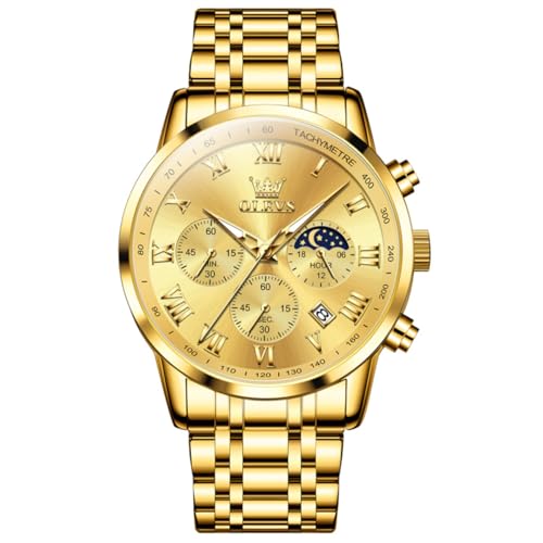 Gold Band Gold Face-5529G