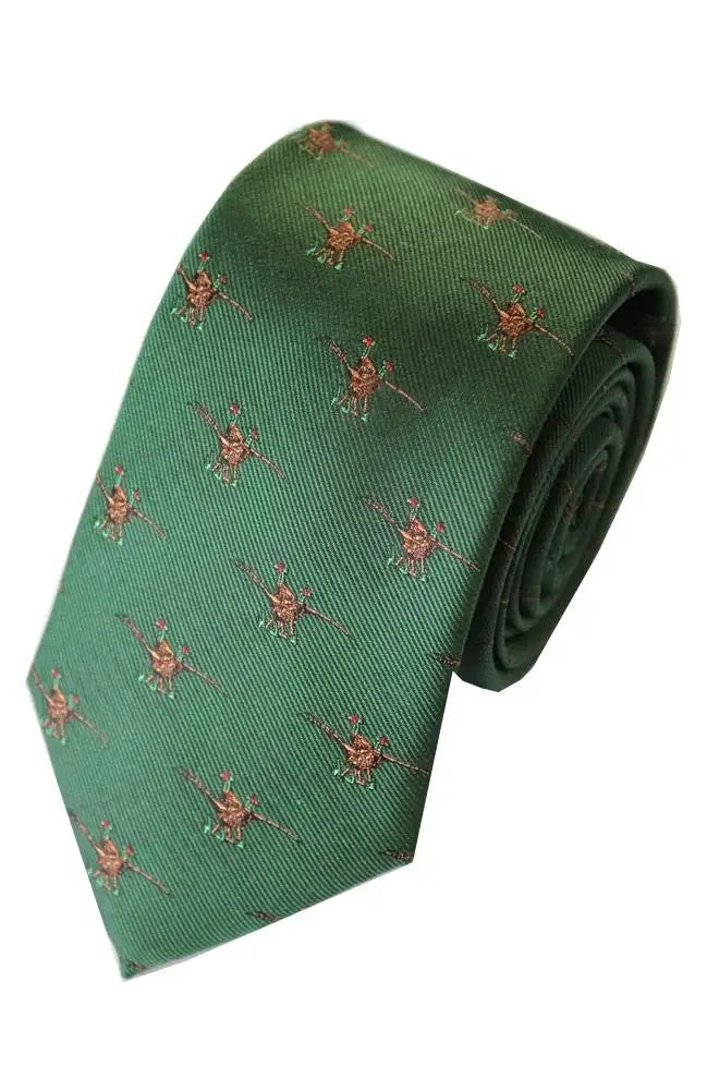 LA Smith Country & Hobby Pheasant Silk Ties for Men | Premium Handmade Neckties | Perfect for Weddings, Business & Formal Events