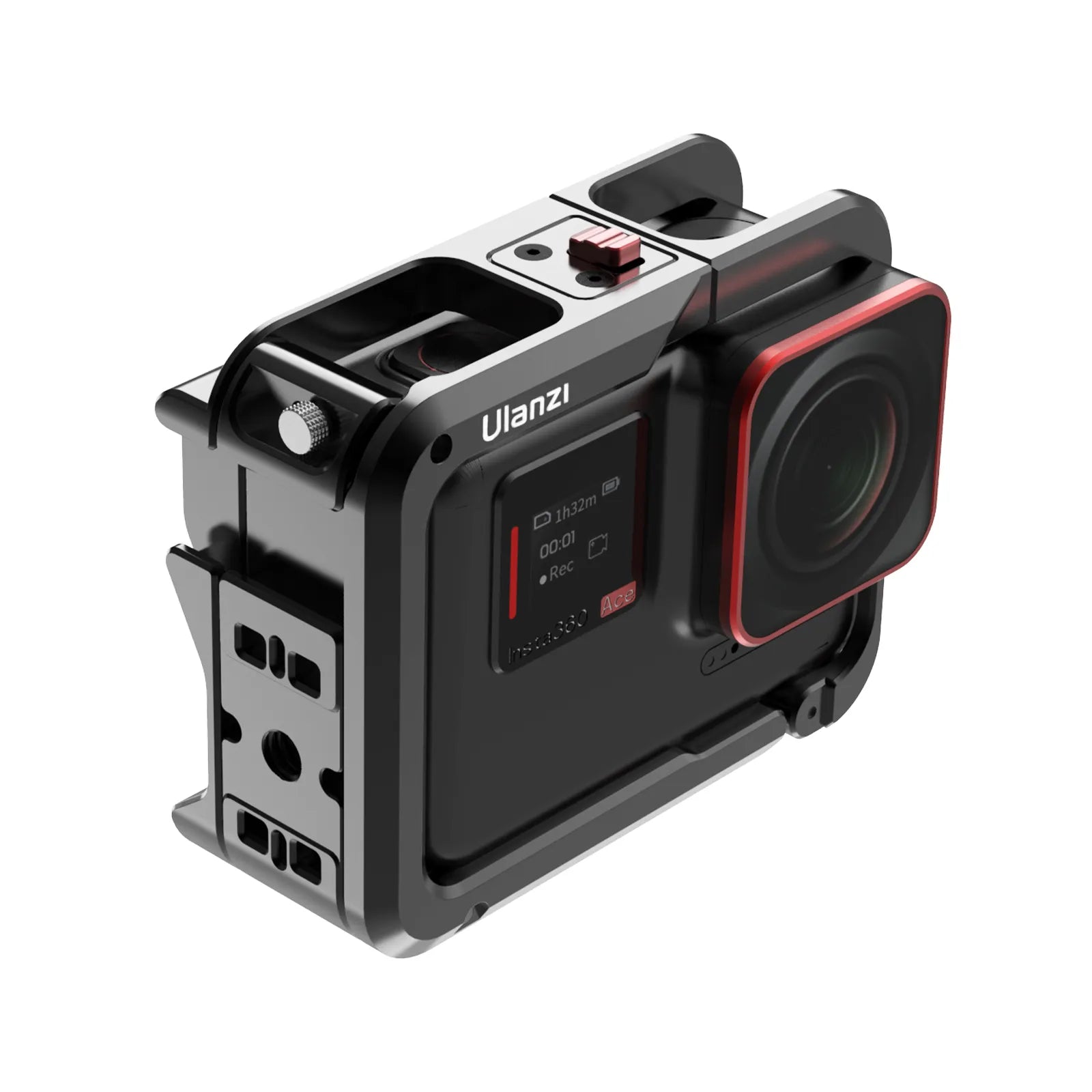 Ulanzi Metal Cage for Insta360 Ace & Ace Pro (C012) - Durable Protective Case for Action Camera - Perfect for Vlogging, Travel & Outdoor Adventures