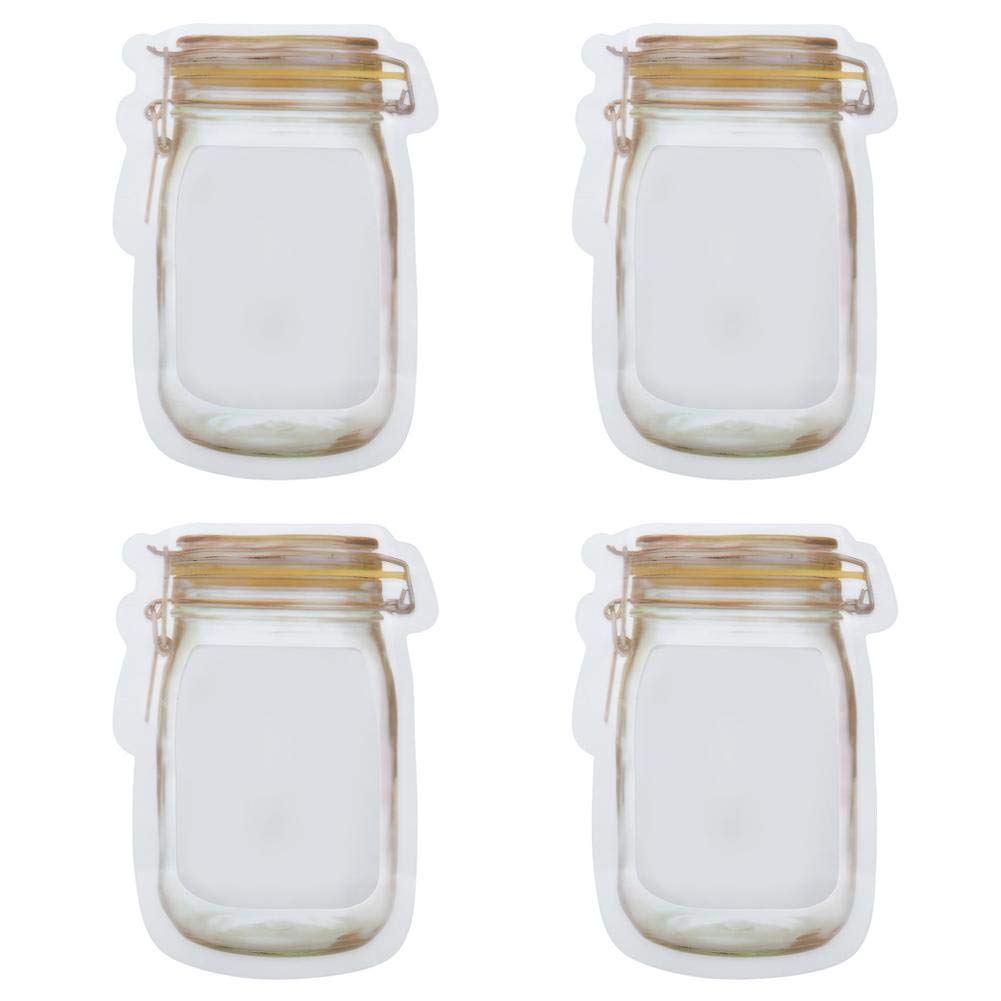 ViaGasaFamido Reusable Leakproof Ziplock Food Storage Bags - Multipurpose Airtight Sandwich Bags for Snacks, Fruits, Meal Prep & Travel | BPA-Free, Eco-Friendly (Yellow, Small) - Perfect for School Lunches, Picnics & Kitchen Organization