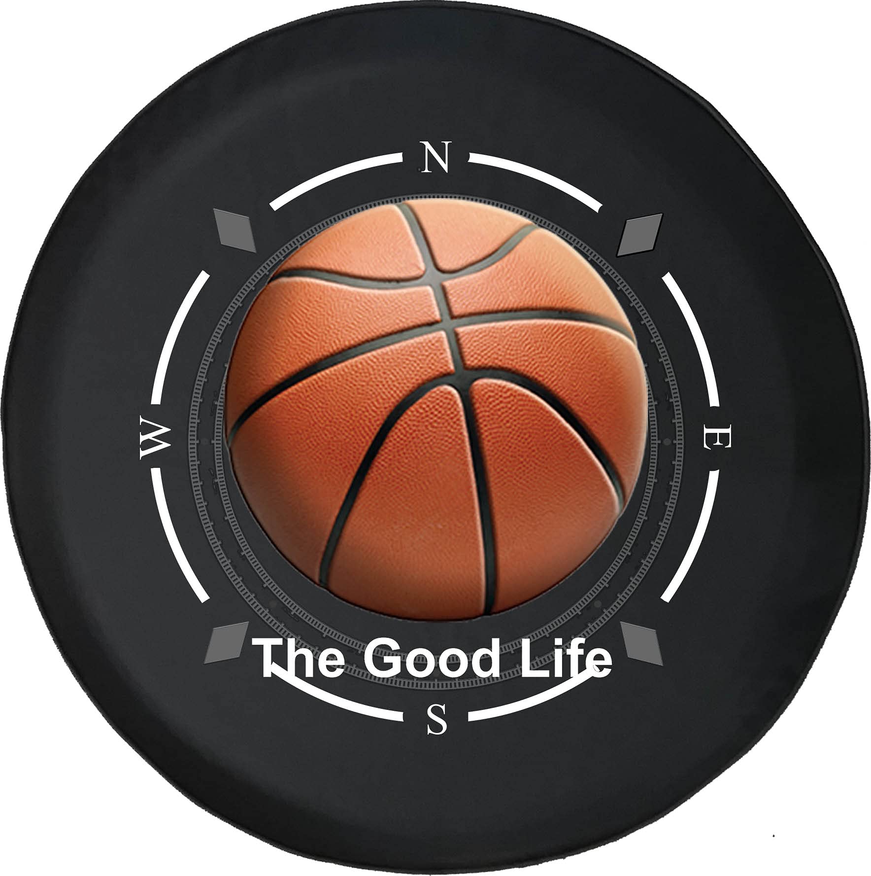 Premium American Unlimited Spare Tire Cover with Compass Design - Durable SUV, Trailer & RV Wheel Accessories for Jeep, Truck & Off-Road Vehicles | Perfect for Camping, Road Trips & Outdoor Adventures