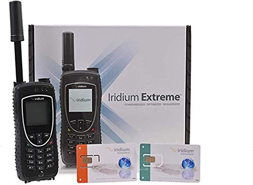 Iridium 9575 Extreme Satellite Phone with Prepaid & Postpaid SIM Cards - Reliable Global Communication for Remote Areas, Emergency Use & Outdoor Adventures