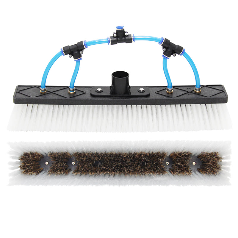 Blue Dragon Hybrid Dual Trim Brush 14in/35cm - Professional Hair Cutting & Styling Tool for Salons & Home Use