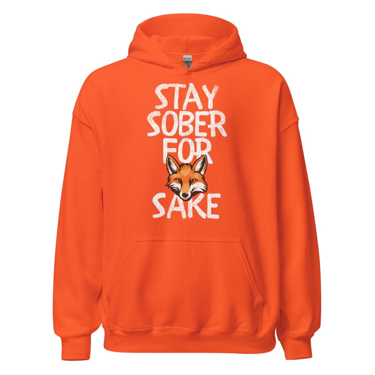 Stay Sober For Fox Sake Unisex Hoodie - Comfortable Pullover Sweatshirt for Men & Women - Perfect for Casual Wear, Street Style & Everyday Outfits