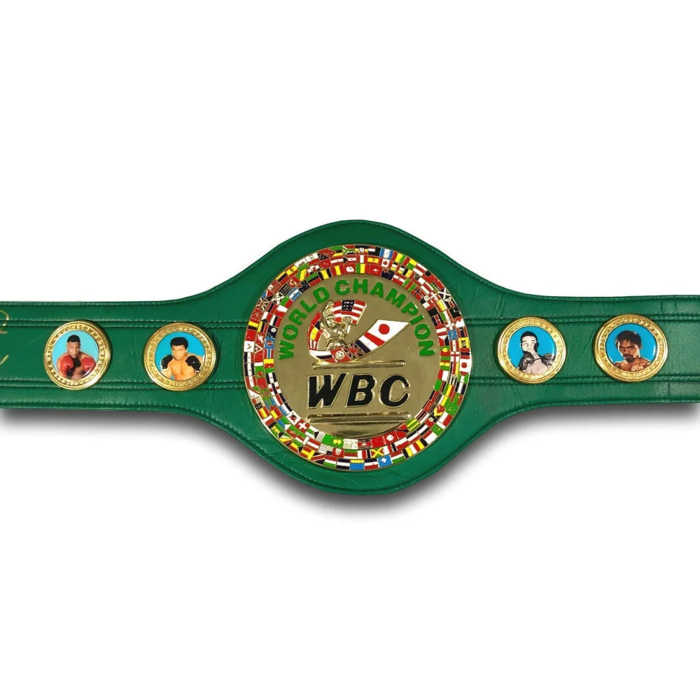 Authentic Manny Pacquiao Signed WBC Championship Boxing Belt with COA - Collectible Sports Memorabilia for Boxing Fans, Man Cave Decor, and Gift for Fight Enthusiasts