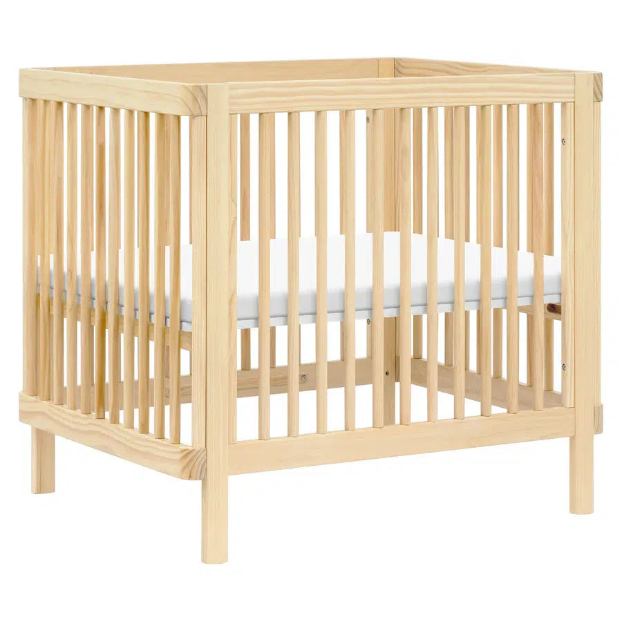 Babyletto Pogo 8-in-1 Convertible Crib - Blonde Wood Finish | Safe & Stylish Nursery Furniture for Newborn to Toddler | Perfect for Modern Baby Rooms & Daycare Centers
