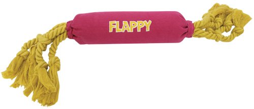 Durable Flossy Flappy Dog Chew Toy for Small & Large Dogs - Interactive Pet Teeth Cleaning & Playtime Fun