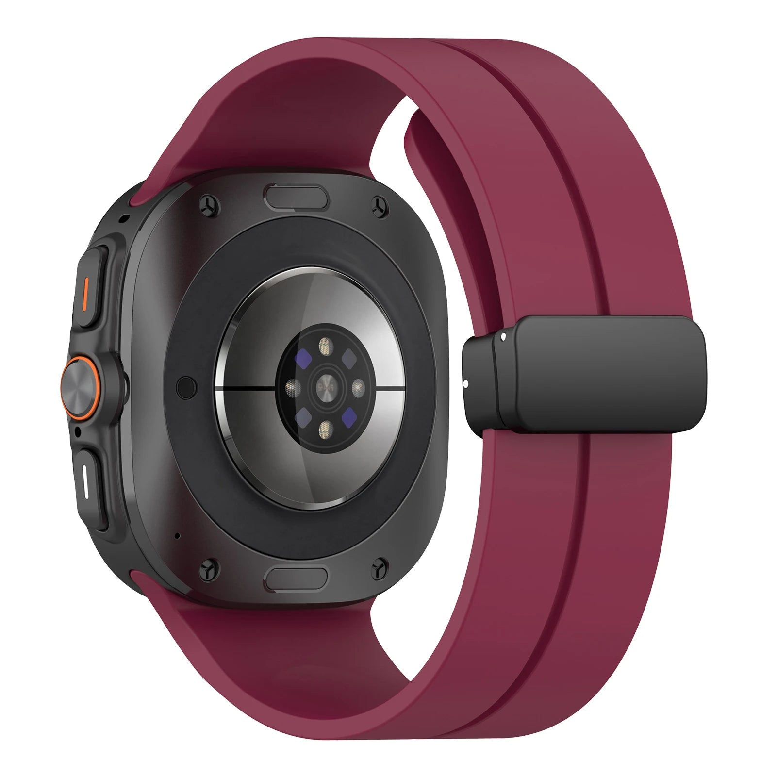 Magnetic Silicone Band for Samsung Galaxy Watch Ultra - Durable, Comfortable Strap for Workout, Running & Outdoor Activities