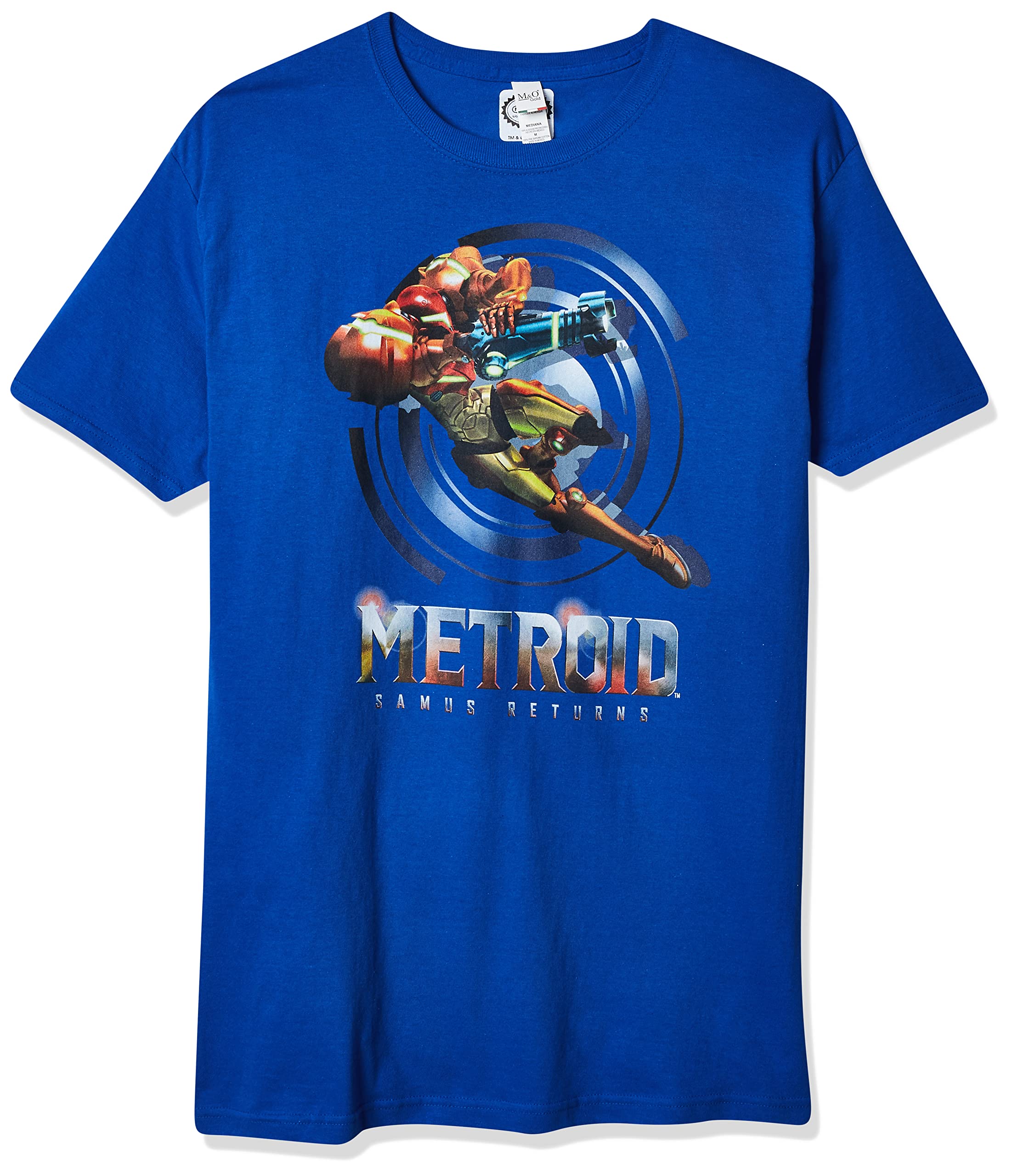 **Nintendo Metroid Men's Graphic T-Shirt - Cool Gaming Tee for Fans, Casual Wear & Cosplay**