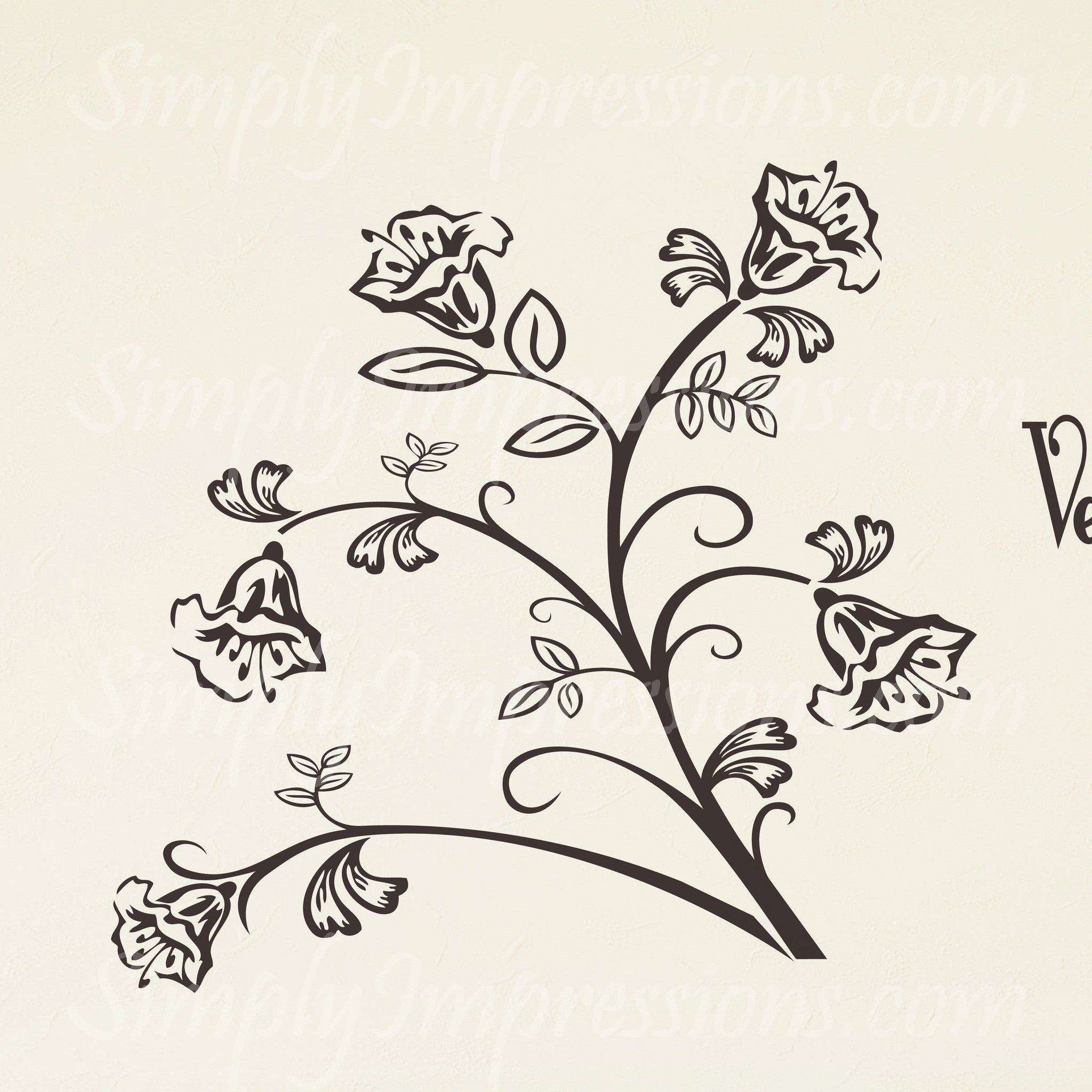 Bell Flower and Remembrance Quote Memorial Gift - Sympathy Keepsake for Funeral, Memorial Service & Loss of Loved One