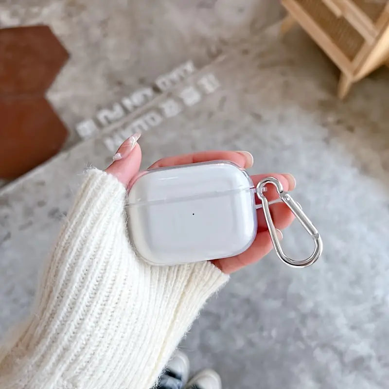 Premium Clear MagSafe Case for AirPods Pro 2nd Generation with Adjustable Lanyard - Protective Slim Fit Cover for Gym, Travel & Everyday Use