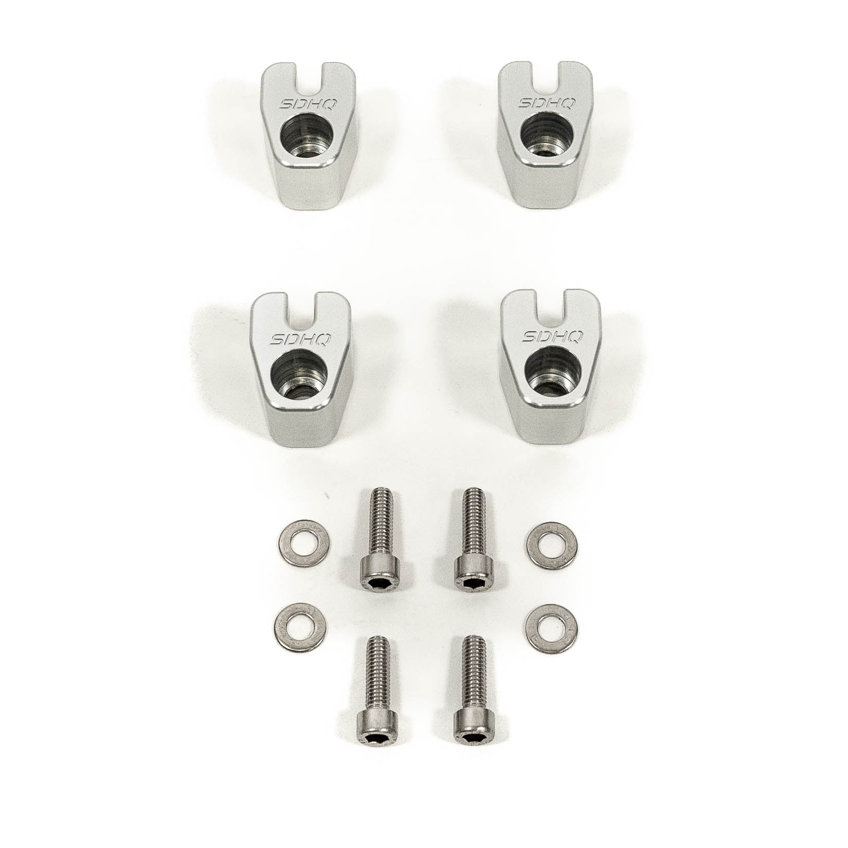 2021-2024 Ford Bronco SDHQ Built Billet Front & Rear ABS Guards - Heavy Duty Off-Road Protection for Adventure & Trail Riding