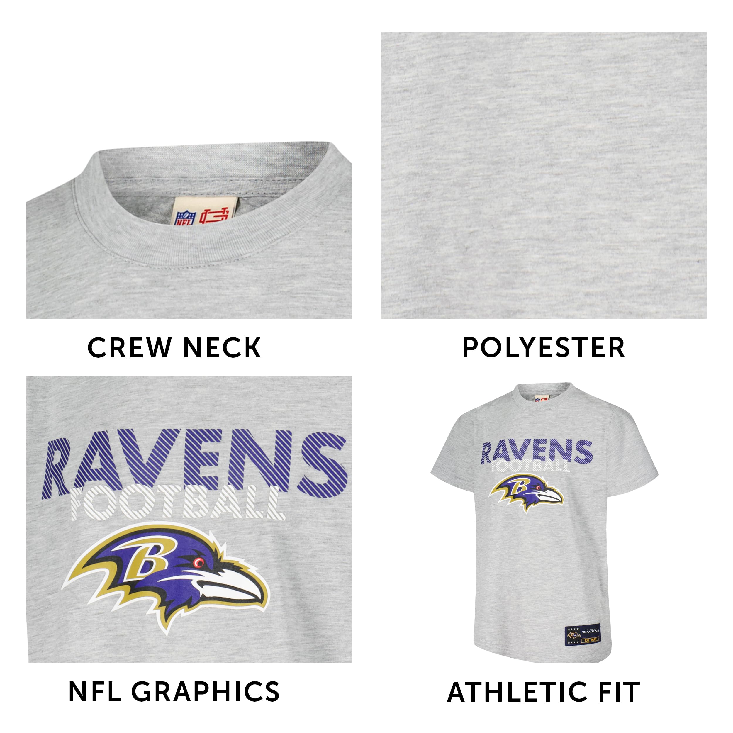 **Youth NFL Official Super Soft Game Day T-Shirt – Comfortable & Stylish for Football Fans – Perfect for Game Day, Tailgating & School Spirit**