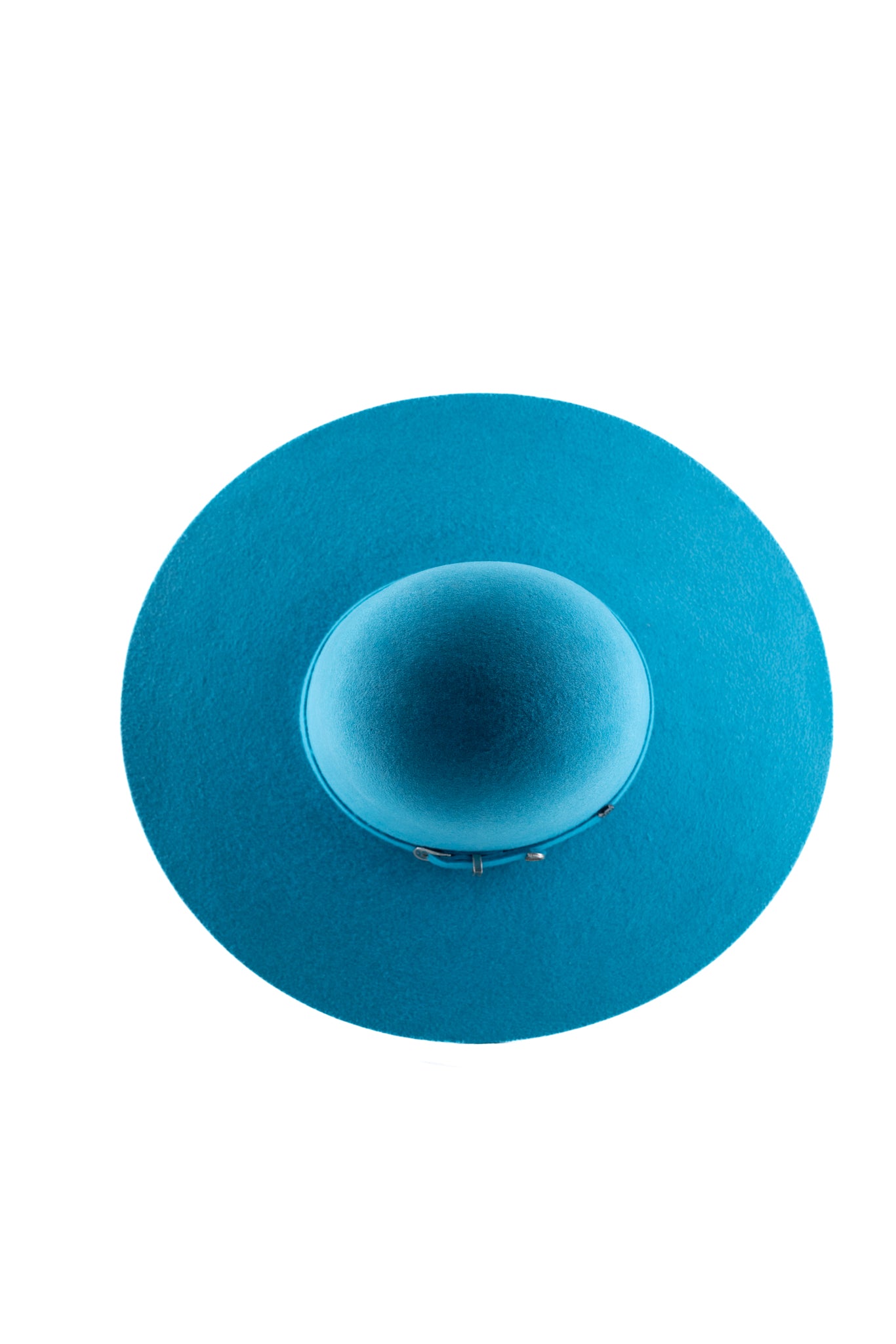 Rock'em 4X Neon Blue Open Crown Felt Cowboy Hat for Men - Western Rodeo Party, Country Music Festival & Outdoor Events