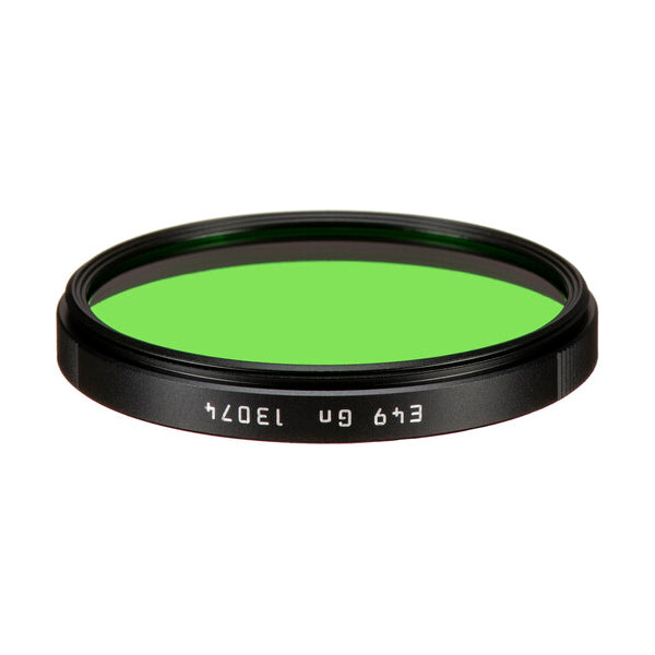Leica E49 Green Filter for M Mount Cameras - Enhance Contrast & Reduce Glare - Perfect for Landscape & Black & White Photography