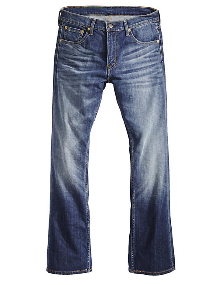 Levi's 527 Slim Boot Cut Jeans for Men | Classic Denim Pants with Wave Allusions Design | Perfect for Casual Wear, Night Out & Western Style Outfits
