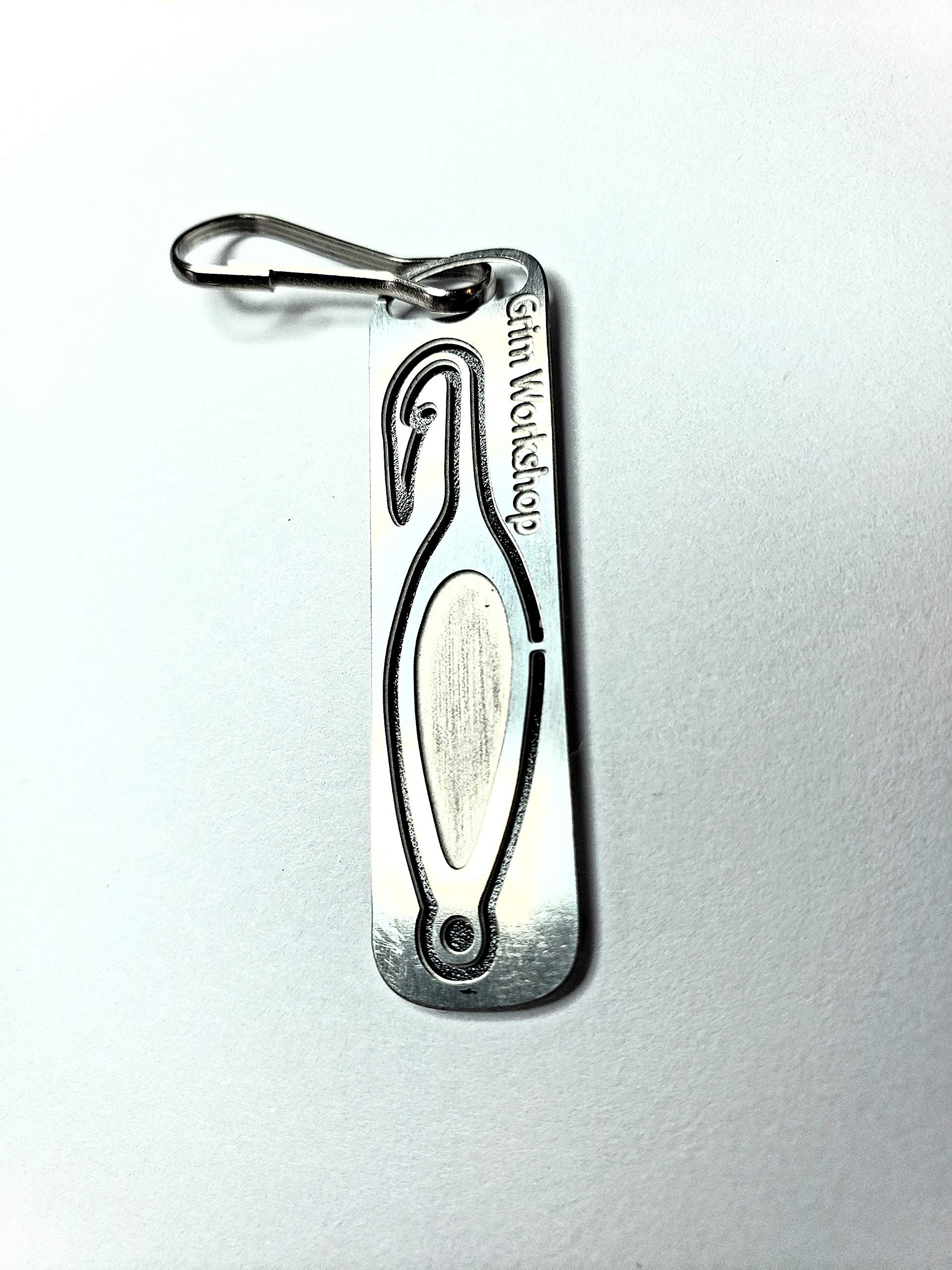 Grim Workshop Spoon Lure Micro Tool - Premium Fishing Lure for Bass, Trout & Panfish - Perfect for Freshwater & Saltwater Fishing Trips