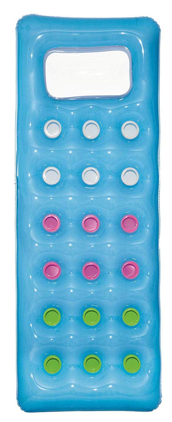 Bestway Soft Plush Bath Mat - Ultra Absorbent Non-Slip Shower Rug for Bathroom Floor - Perfect for Spa, Master Bath & Luxury Home Decor (Fashion Lounge Collection)