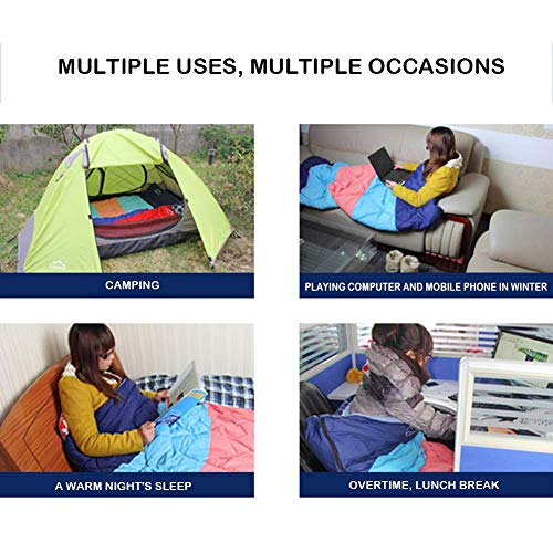 Best Warm & Waterproof Sleeping Bags for Camping - Wearable Design with Compression Sack - Perfect for Hiking, Backpacking & Outdoor Adventures