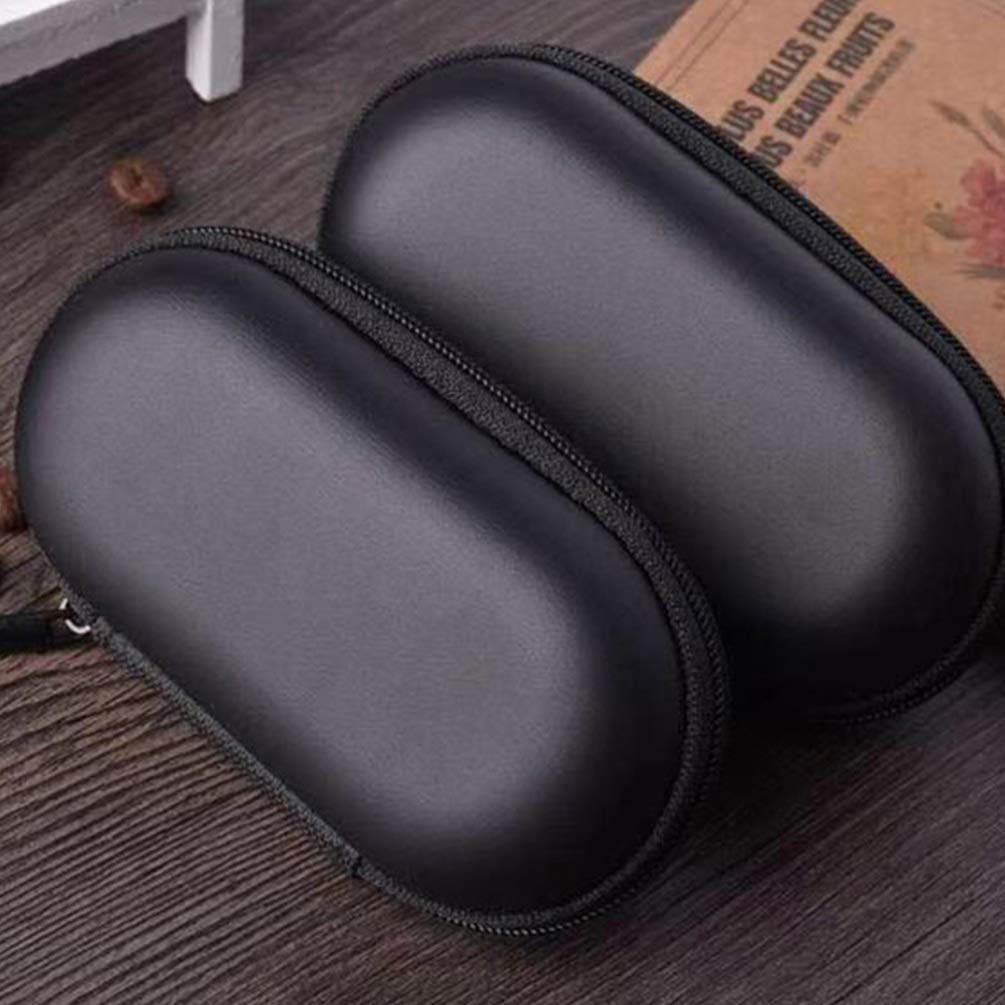 Hemoton 10-Pack Waterproof Zipper Storage Bags for Headphones, Earbuds, USB Cables - Portable Travel Organizer Case for Wired Earphones, Earbud Carrying Pouch - Perfect for Travel, Office, Gym & Daily Use