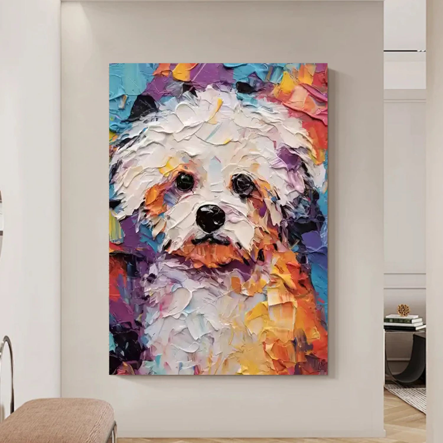 Animal Art Painting #AP146 - Handmade Wildlife Canvas Art for Home & Office Decor | Perfect for Living Room, Bedroom, or Gift