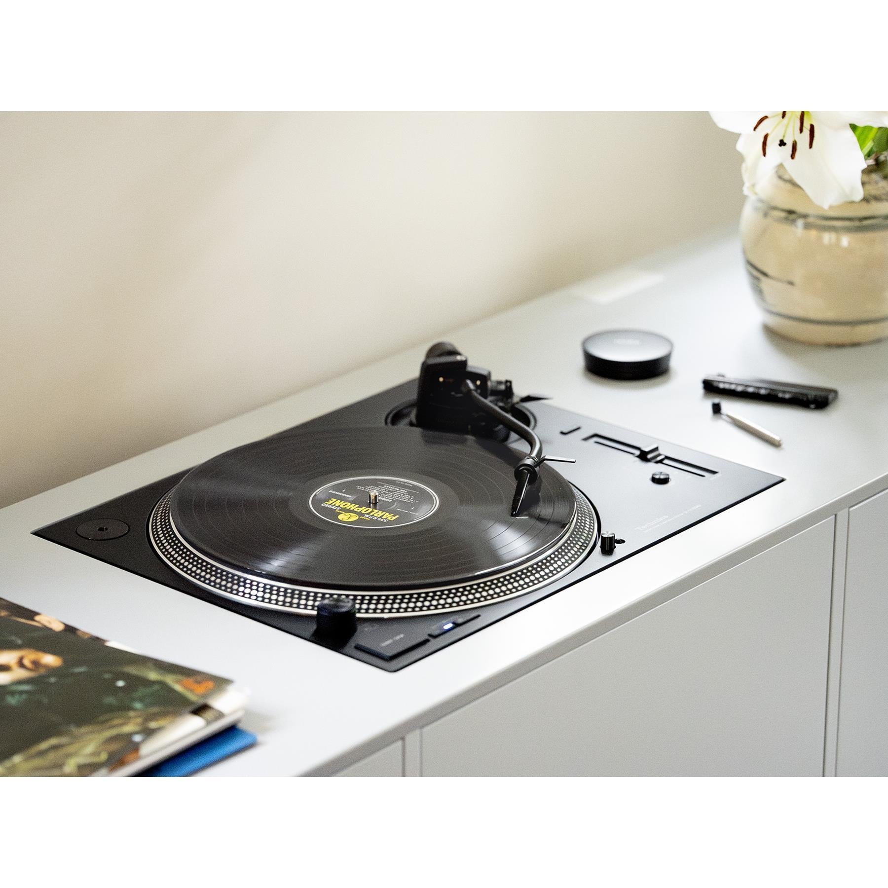 Ortofon Concorde Music Black Moving Magnet Cartridge - High-Quality DJ & Turntable Stylus for Vinyl Records - Perfect for DJ Mixing, Home Audio & Professional Use