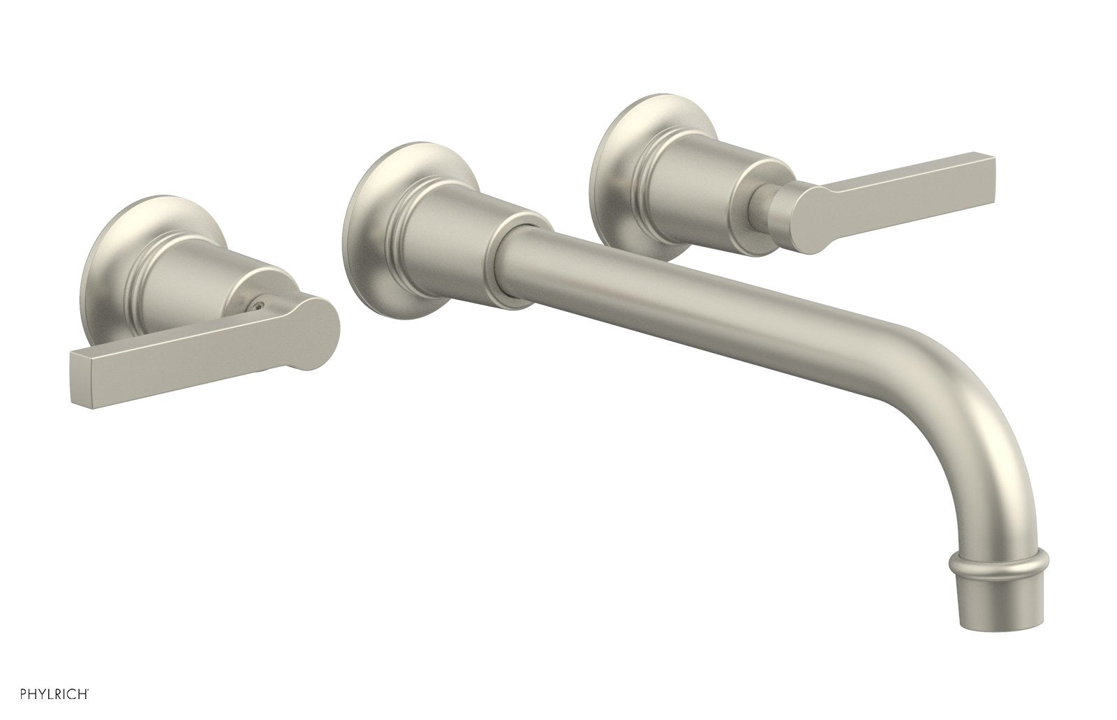HEX MODERN Wall Mounted Lavatory Faucet Set with 10