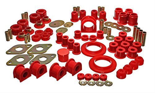 Energy Suspension 8.18104R HYPER-FLEX Complete Master Bushing Kit - High-Performance Polyurethane Bushings for Enhanced Suspension & Handling - Perfect for Off-Road, Racing & Performance Upgrades