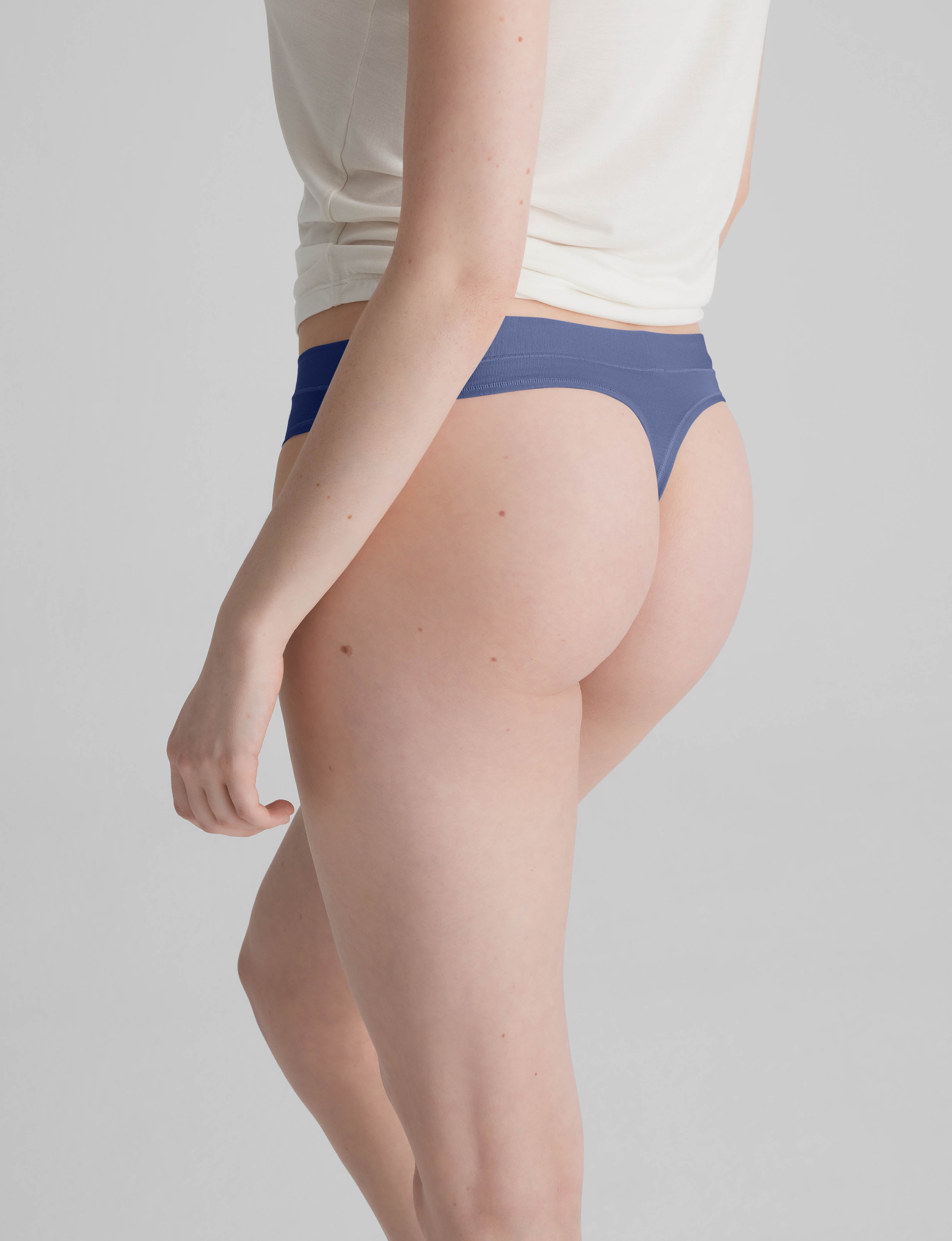 Seamless Women's Thong Underwear - Ultra Soft & Comfortable Second Skin Feel for Everyday Wear & Special Occasions